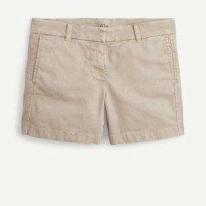 NWT J CREW chino short KHAKI sz 6